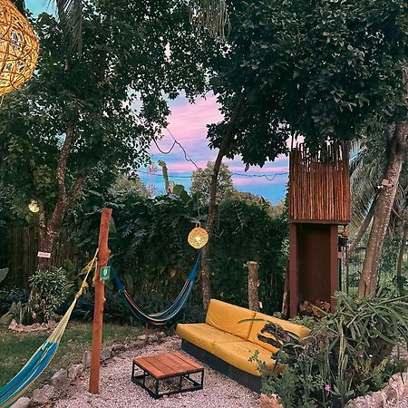 El Buho Bacalar Eco-Cabanas Hostal Exterior foto